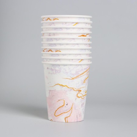A single -single paper glass "marble", 250 ml-1