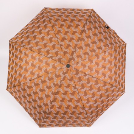 Semi -automatic umbrella "Geometry", Eponge, 3 additions, 8 spokes, r = 48 cm, color mix-6