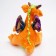 Soft toy "Dragon", 23 cm, orange color