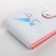 Wallet on the button, the color is white
