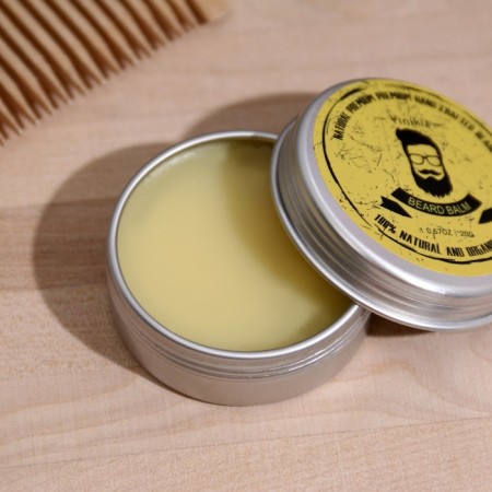 Useful wax for a mustache and beard "Nutrition - softening - strengthening", 20 ml-1