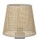 The lampshade "sarzha" beige E14 14x14x12 cm.
