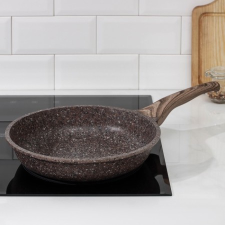 Nadoba Greta pan, anti -stick coating, d = 26 cm, brown color-3