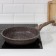 Nadoba Greta pan, anti -stick coating, d = 26 cm, brown color