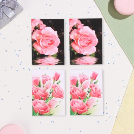 Set of mini -postcard "wishes - 3" chamomile, 40 pieces, 5 x 7 cm-7