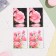 Set of mini -postcard "wishes - 3" chamomile, 40 pieces, 5 x 7 cm