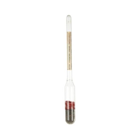 Areometer plastic, red-1