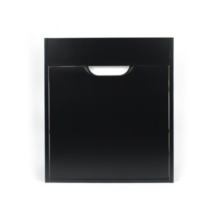 Tumbling under the Uperwood Modul sink, 60 cm, suspended, matte, black-7