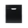 Tumbling under the Uperwood Modul sink, 60 cm, suspended, matte, black