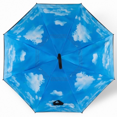 Umbrella - on the contrary, "heaven", mechanical, 8 spokes, r = 53 cm, color mix-9