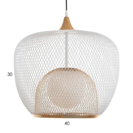 Bayerlux lamp "Maura" E27 40W white-gold 40x40x32-132cm-5