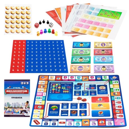 Board game "Become a millionaire"-2