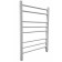 Electric towel Grois Nex GR-112, 500x800 mm, 8 crossbars, lower, white