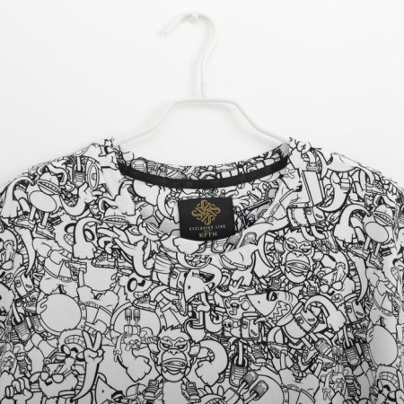 SL T -shirt "CARTOONS", 46, white-6