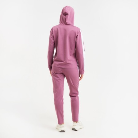 Women's costume (sweatshirt/trousers) Charlotte, dry rose, size 48-5