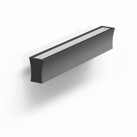 Wall lamp Mantra Hanok, Led, 950lm, 3000k, 405.5x68.8x100 mm, black color
