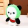 Soft toy "Panda", on a key fob, 11 cm, mix color