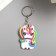 Trick Rubber "Unicorn with Rainbow mane" 5.5x4 cm