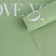 Flower film Two -way Packaging "Love You", olive, 56 x 56 cm