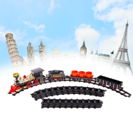 The railway "Classic freight train", with smoke effects, the length of the path 270 cm.-8