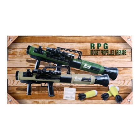 Bazuka "elite", light, sound, shoots soft shells, mixtures-9