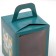 Easter box with the window "XV turquoise", 15 x 15 x 18 cm