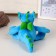 Soft toy "Dracos with stars", 14 cm, blue color