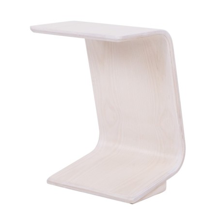 Table Journal Basis Nero 3, 440x420x650, white ash