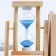Organizer for the office with sand clock (2 in 1) “No. 1”, 9.5 x 13.5 cm