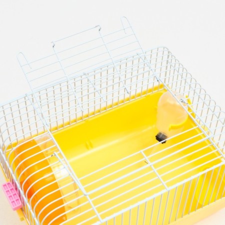 The cage for rodents "Pigzon", 27 x 21 x 17 cm, yellow-3