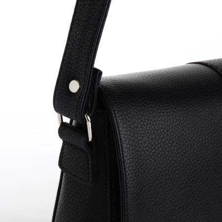 Vita bag bag on fasteners, black color-4