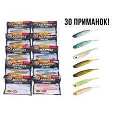 Vibro -highs LJ 3D Series Makora Split Tail 6.0in (15,24)/01Set 30pcs. kit