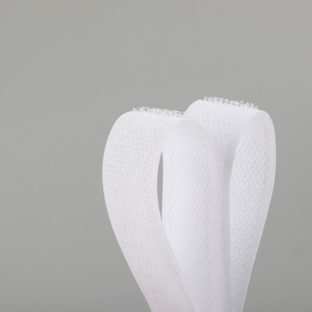 Velcro "hook", 20 mm × 25 ± 1 m, white color-3