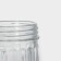 Glass sugar tower with a dispenser of the share "Ported", 210 ml, 13.5 × 7 cm