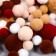 Decor for creativity "Pomponchiki. Autumn time" d = 1-3 cm set 135 pcs