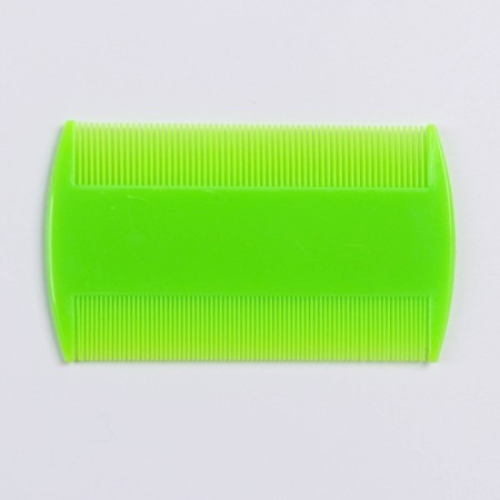 Combing combing combination of fleas, 8.8 x 5.2 cm, light green-2