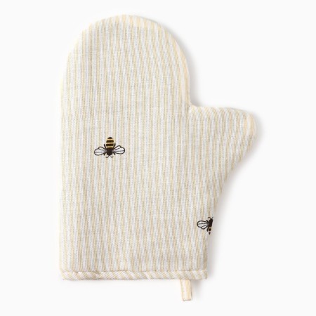 The mitten-output of the "bees" is 20x27cm, the moward is 164 g/m2, 100% HL-1