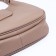 Load bag with zipper, external pocket, long belt, dark beige color