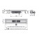 Alcadrain APZ106-300 drainage groove, with thresholds for a solid grill, 300 mm
