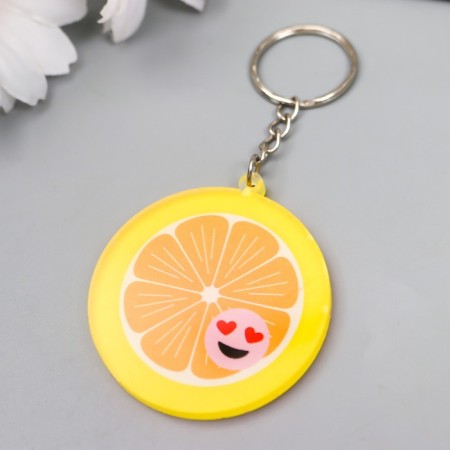 Trick Plastic "Orange with Smiley" 4x4 cm-1