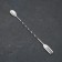 Spoon of barn stainless steel with a fork, length 32.5 cm, silver color