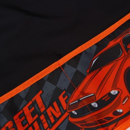 Apron for labor 485 x 395 mm, (height 116-146) FDT-5 "Orange machine" Black/Orange-1