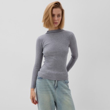 Female jumper minku, gray color, rr 42-44