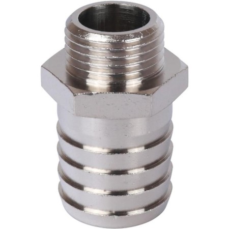 Stout SFT-0067-001225, 1/2 "x 25 mm, external thread, nickelled brass