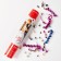 Pneumatic clap "Together forever", foil, serpentine, 30 cm