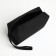 Cosmetic bag with lightning, black color