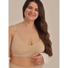 Female top on adjustable straps with cups Top with Cup, size 54-56, bodily color