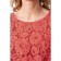 Female dress, size 42, coral color