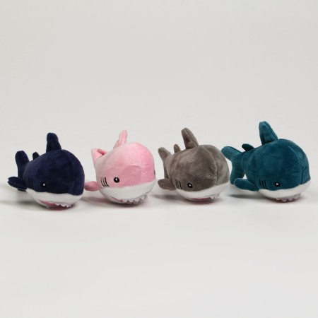 Training cards with a soft toy "shark", color mix-3