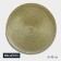 Serving napkin on the Glori Magistro table, d = 38 cm, color gold